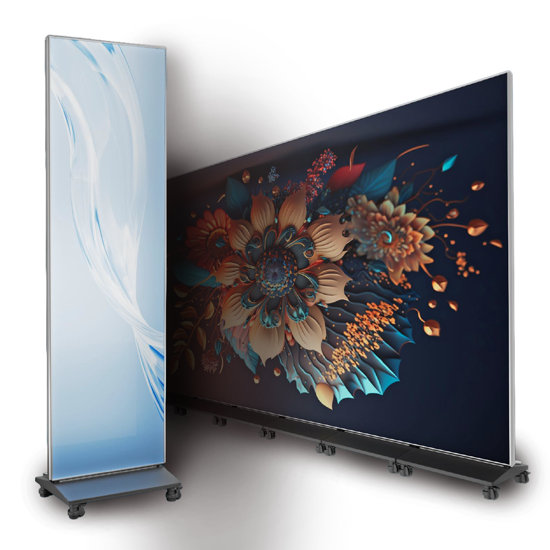 LED poster a velkoformátová LED obrazovka